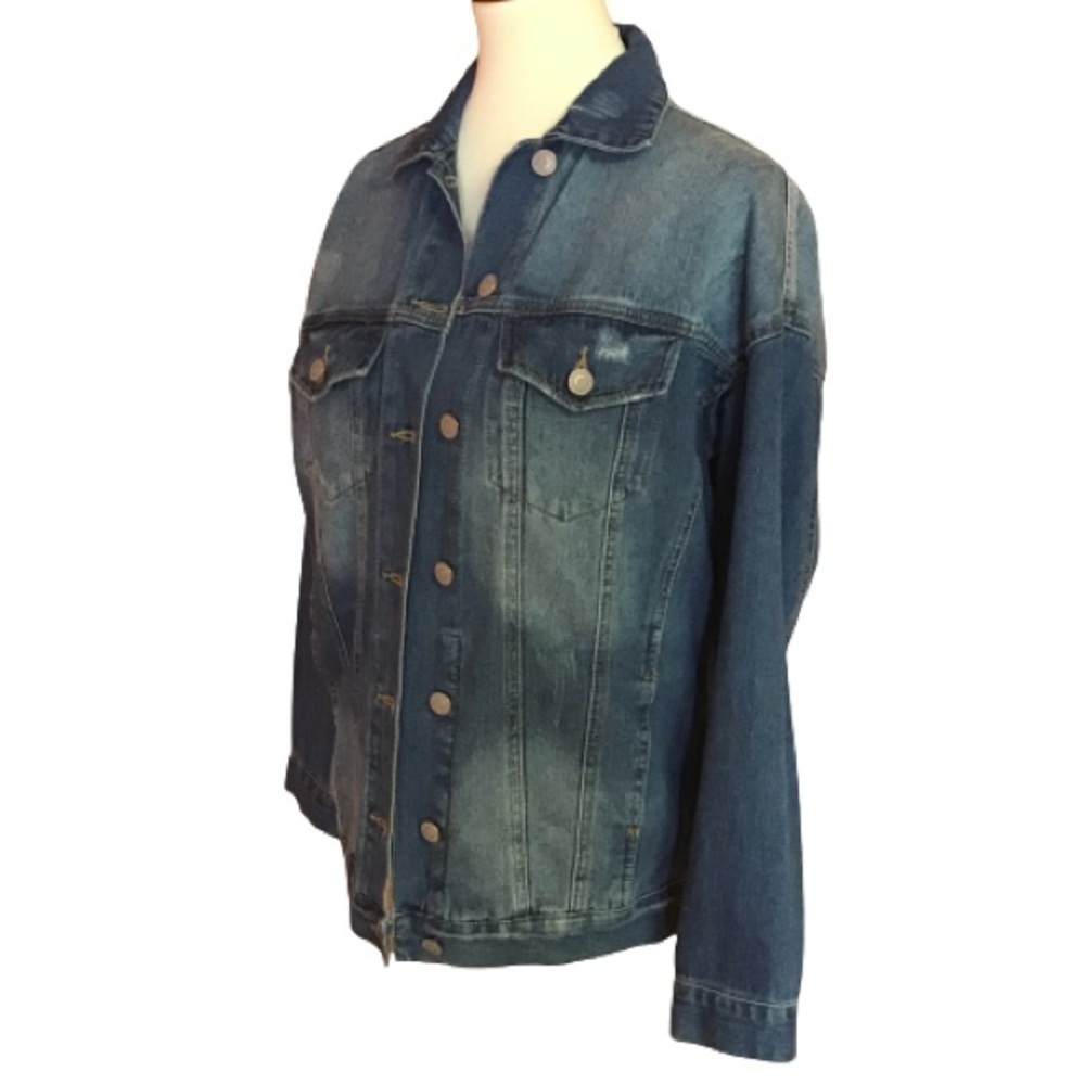 3 for 20 $ bundle YMI oversized distressed jean jacket
